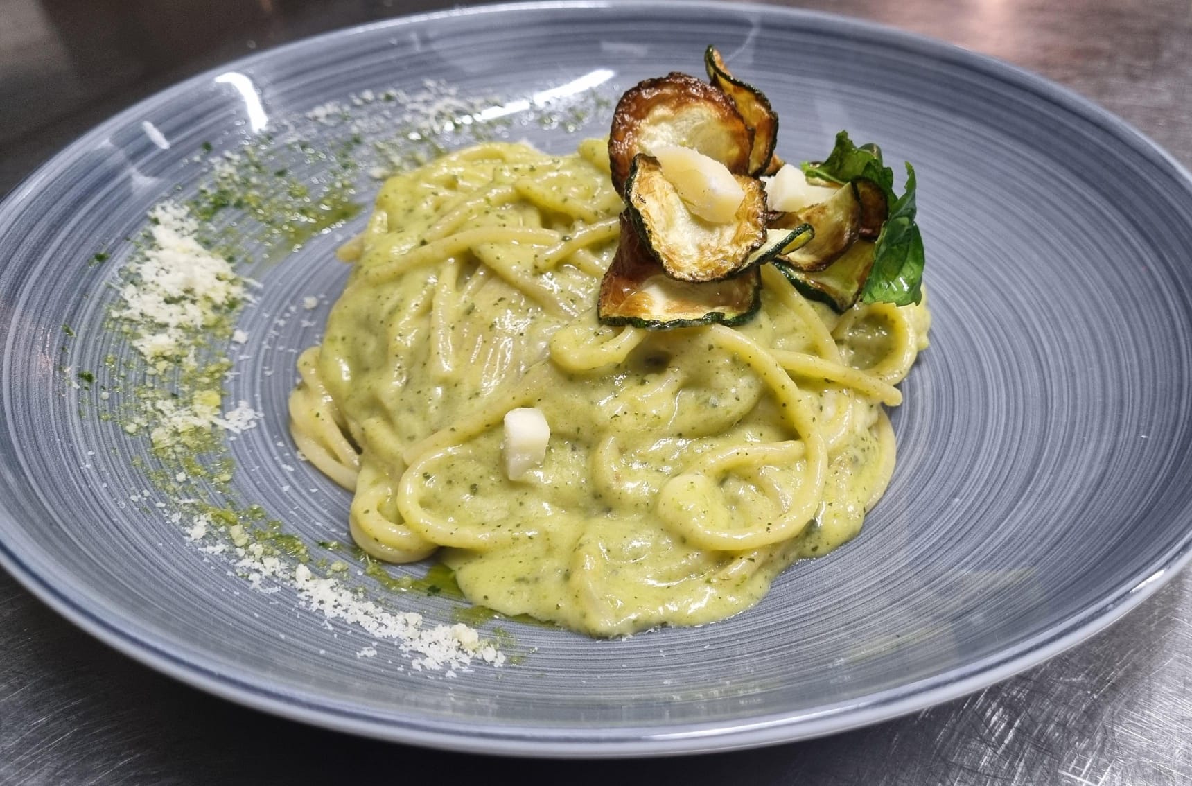 Spaghetti alla nerano